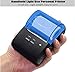 MinGz Thermal Receipt Printer,Portable Personal Printer Mini Wireless Bluetooth Printer for iOS and Android Systems,58MM USB Thermal Printer Compatible with ESC / POS Print Commands Set