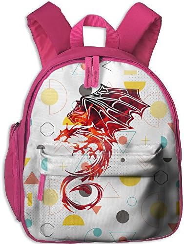 Cool Dragon Symbol Kids Fashion Waterproof School Bag