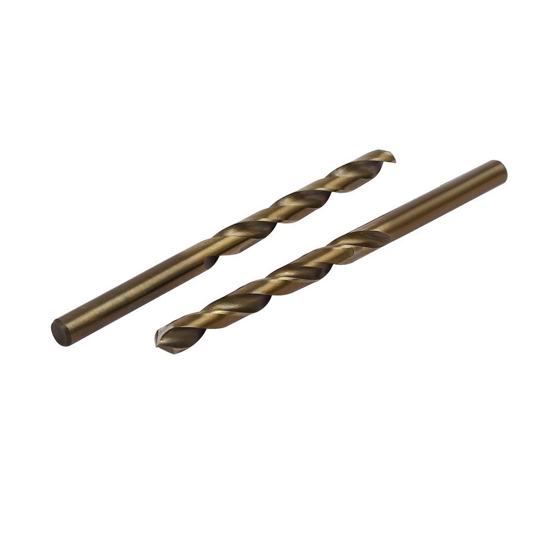 Sourcingmap 5.9mm Drilling Dia Straight Round Shank HSS Cobalt Metric Twist Drill Bit 2pcs