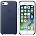Apple Leather Case for iPhone 7 - Midnight Blue