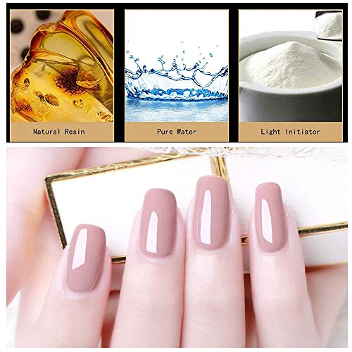 Vishine Nail Art UV LED Lamp Gel Polish Long-lasting Manicure Kit 4 Colors Set C195