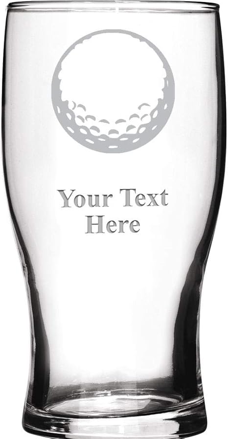 golf beer glass