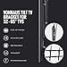 VonHaus TV Bracket Wall Mount with Tilt- for 32-65 inch LCD LED Plasma Flat Panels – Flat to Wall - Heavy Gauge Reinforced Steel