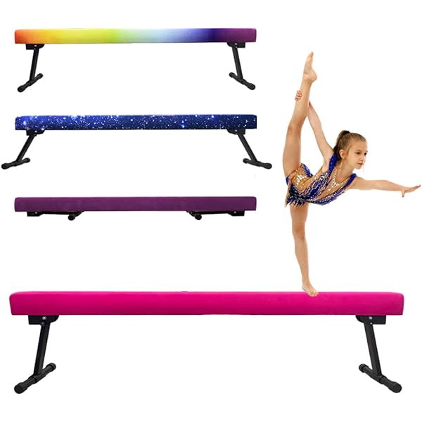 Trave Di Equilibrio In Legno Per Ginnastica - Attrezzatura Casa Per Bambini - Foto 6