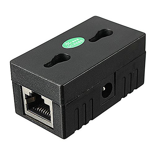 BeElion 10M/100Mbp Passive POE Power Over Ethernet RJ45 Injector Gigabit Splitter Adaptor with 2.1mm x 5.5mm DC Connector - Thumbnail 2