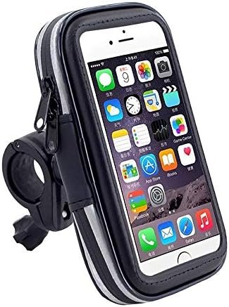 DFV mobile - Professional Reflective Support for Bicycle Handlebar and Rotatable Waterproof Motorcycle 360 º for => ULEFONE ARMOR 3T (2018) > Black