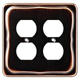 Franklin Brass 144403 Tenley Double Duplex Wall Plate / Switch Plate / Cover