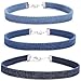 3PCs Denim Jeans Choker Necklace Set Fashion Choker Women Lady Girl