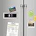 Strong Magnet Clips 1.2 Inch - 12 Packs Heavy Duty Metal Magnetic Clips for Refrigerator, Magnetic Clip for Whiteboard, Picture, Office Magnets, Magnets Clipboard for White Boards