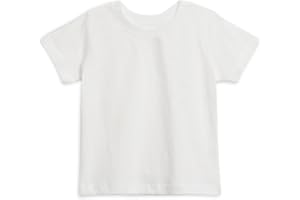 Colored Organics - Organic Cotton Toddler Short Sleeve Shirts - Baby Toddler and Kids Tops - Girls and Boys Tees