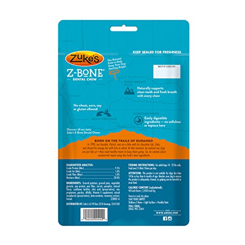 Zuke'S Z-Bone Dental Chew Dog Treats