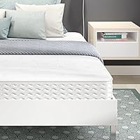 Signature Sleep Contour Encased Mattress, Queen, White