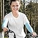 NIANPU UV Protection Cooling Arm Sleeves - UPF 50 Long Sun Sleeves for Men & Women. Perfect for Cycling, Driving, Running, Basketball, Football & Outdoor Activities (Black)