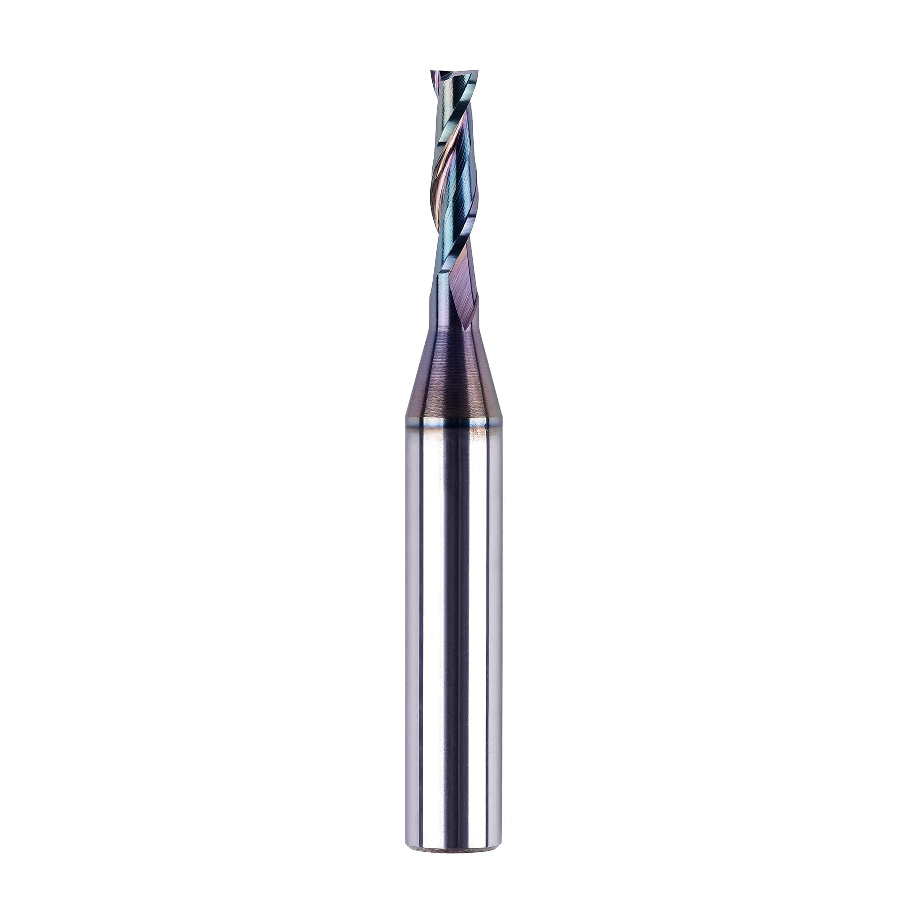 SpeTool 1/8 Inch Upcut CNC Router Bits 1/4 Inch