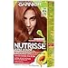 Garnier Nutrisse Ultra Color Nourishing Permanent Hair Color Cream, RZ4 Intense Bronze Red Scarlet Ronze (1 Kit) Red Hair Dye (Packaging May Vary), Pack of 1