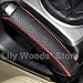 Loncky Black Genuine Leather Handbrake Cover for Honda Civic Old Civic Si 2006 2007 2008 2009 2010 2011 Accessories