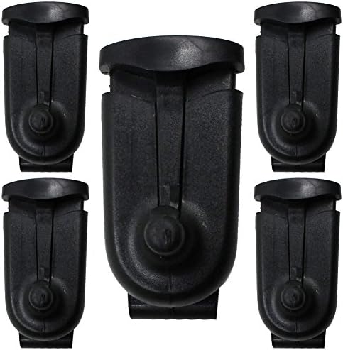 AOER Replacement Swivel Belt Clip for Walkie Talkie Two Way Radio Motoro Talkabout T6200 T5728 T5428 T6200 T5728 T9000 T289 SX750 (Pack of 5)
