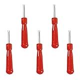 DUSCOKE 5PCS Valve Core Removal Tool, Single Head