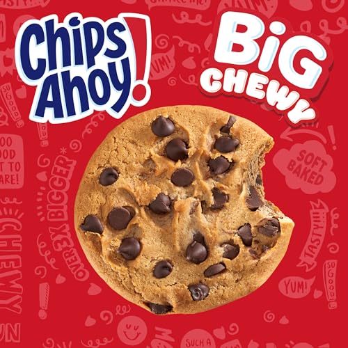CHIPS AHOY! BIG CHEWY CHOCOLATE CHIP COOKIES, 2.5 OZ (1 COOKIE PER PACK)