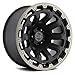 Black Rhino Razorback Custom Wheel - Matte Black with Dark Tint Edge 20