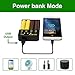 Fast 18650 Battery Charger, Intelligent USB Charger with Temperature Adjustment Function for 3.7V Rechargeable Battery Li-Ion IMR 26650 20700 21700 14500 18350 18500
