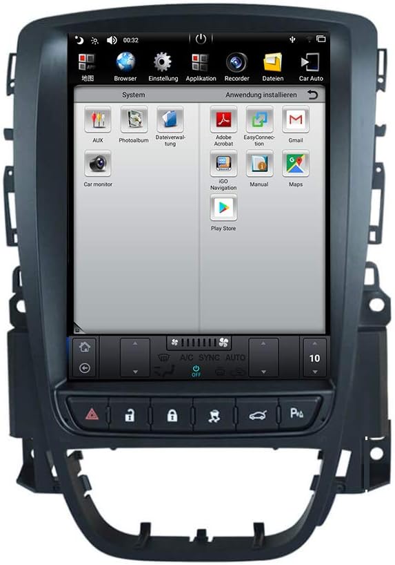 Taffio Android 9 Car Radio 10 4 Inch Touchscreen Gps Amazon De Elektronik