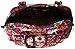 Vera Bradley Women's Cotton Turnlock Satchel Purse, Rosewood, One Size