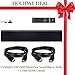 Yamaha YSP-5600 MusicCast Wi-Fi Soundbar - Black + 2 Free HDMI Cables!