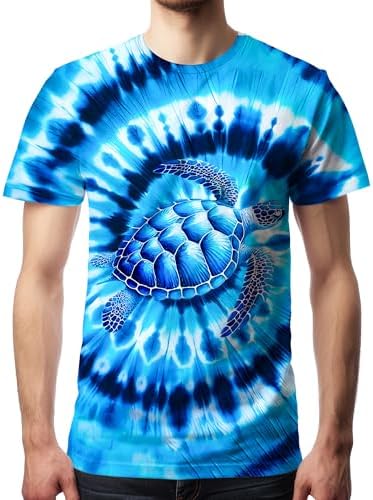 Amazon.com: Liquid Blue Men's Sea Turtles T-Shirt, Tie Dye, Medium