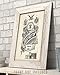 Louis Vuitton Vertical Logo - 11x14 Unframed Art Print - Great Home and Bathroom Decor Under $15