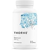 THORNE - Selenium (Formerly Selenomethionine) - 200 mcg Selenium Supplement for Antioxidant Support - 60 Capsules - 60 Servin