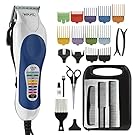 Wahl Clipper Color Pro Complete Hair Clipper Haircut Kit with Extended Accessories & Cape for Men Kids and Babies, by the Brand used by Professionals, # 79300-1001