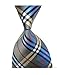 MINDENG Tartan Wool Tie Orange Check Business Men's Silk Neckties Leisure Ties