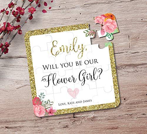 flower girl invitation ideas