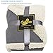 Waterproof Blanket,Pee Proof Couch Sofa Bed Protector Cover for Baby,Super Cozy Plush Fleece Warm Sherpa Lining Throws and Blankets for Boating Camping 60