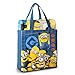 Despicable Me Minion Throw Blanket Silk Touch Canvas Tote Bag 2 pieces Set