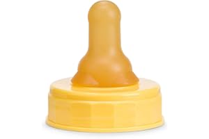 Abbott Nutrition Similac Slow Flow Nipple & Ring, R, L53894H, 6 oz