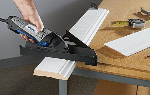 Dremel DSM840 Cutting Guide, Circular Saw Attachment for Mitre Bevel and Straight Cuts, Black - Image 4