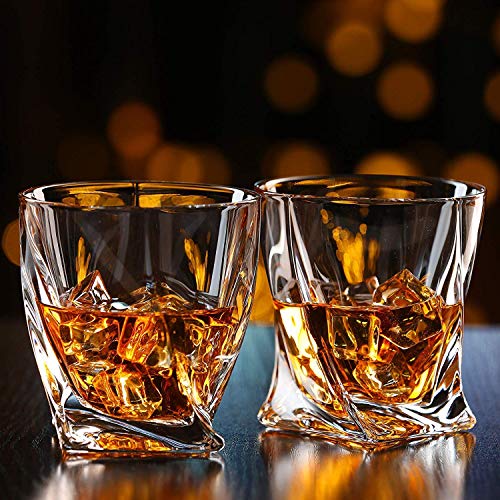 DeeCoo Whiskeygläser, Premium-Scotch-Gläser, 10 Stück, 325 ml, 6 Stück, altmodische Whiskeygläser, Stil-Gläser für Bourbon-/Rum-Gläser/Bar-Trinkgläser, Whiskeygläser (gemischt) – Bild 6