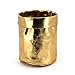 Pencil Pen Cup Holder for Desk Organizer Pencil Cup Stationary Storage Bin for Desk Table Office School Home Children Small ECO Washable Kraft Paper Gold