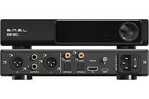 LEAUDIO S.M.S.L RAW-DAC1 Decoder MQA MQA-CD AK4191+AK4499EX Support LDAC XU316 32Bit/768kHz DSD512 DAC