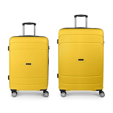 Set 2 Maletas C22-M Gabol Shibuya Amarillo: Amazon.es: Equipaje