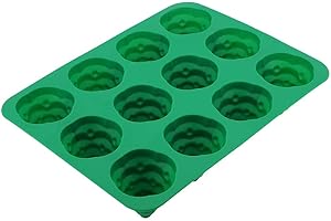 12 Holes Christmas Tree Silicone Mould Cake Mould 3D Cake Baking Mould Silicone Cake Chocolate Christmas Theme for Fondant Ca