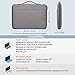 Inateck 13-13.3 Inch Laptop Sleeve Case Briefcase Compatible Macbook Air/Macbook Pro Retina, 13'' MacBook Pro 2019/2018/2017/2016, 12.3'' Surface Pro X/7/6/5/4/3, Surface Laptop 2017/2/3, Dark Gray
