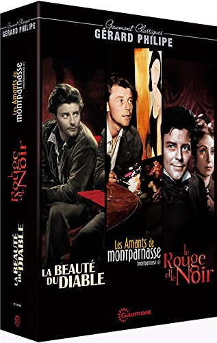 Gérard Philipe : La beauté du Diable + Le rouge et le noir + Les amants de Montparnasse