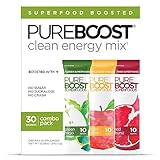 Pureboost Superfoods Clean Energy Drink Mix with