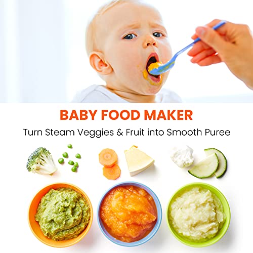 Immersion Blender, Hand Blender for Baby Food Puree Soup Smoothie, 800W 5in1 Multipurpose