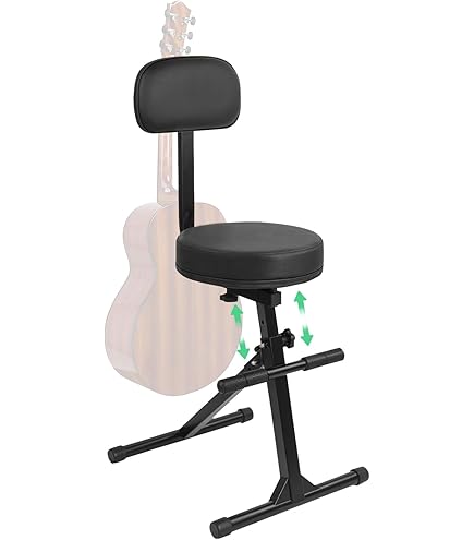 Amazon.com: K&M 14050 Stool with Backrest : Musical Instruments