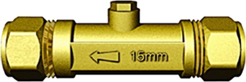 Double Check Valve, Brass, 15 mm