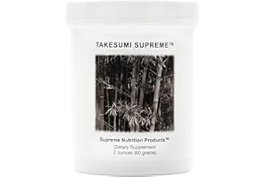 SUPREME NUTRITION PRODUCTS Supreme Nutrition Takesumi Supreme, Pure 60 Grams Activated Bamboo Charcoal Powder
